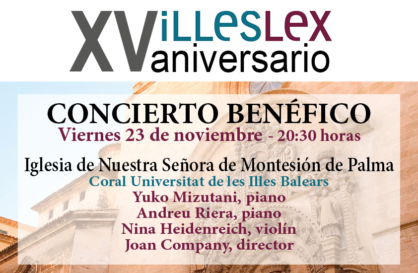 Concierto en la iglesia de Montesión para celebrar el XV Aniversario de......